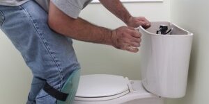 fixing toilet